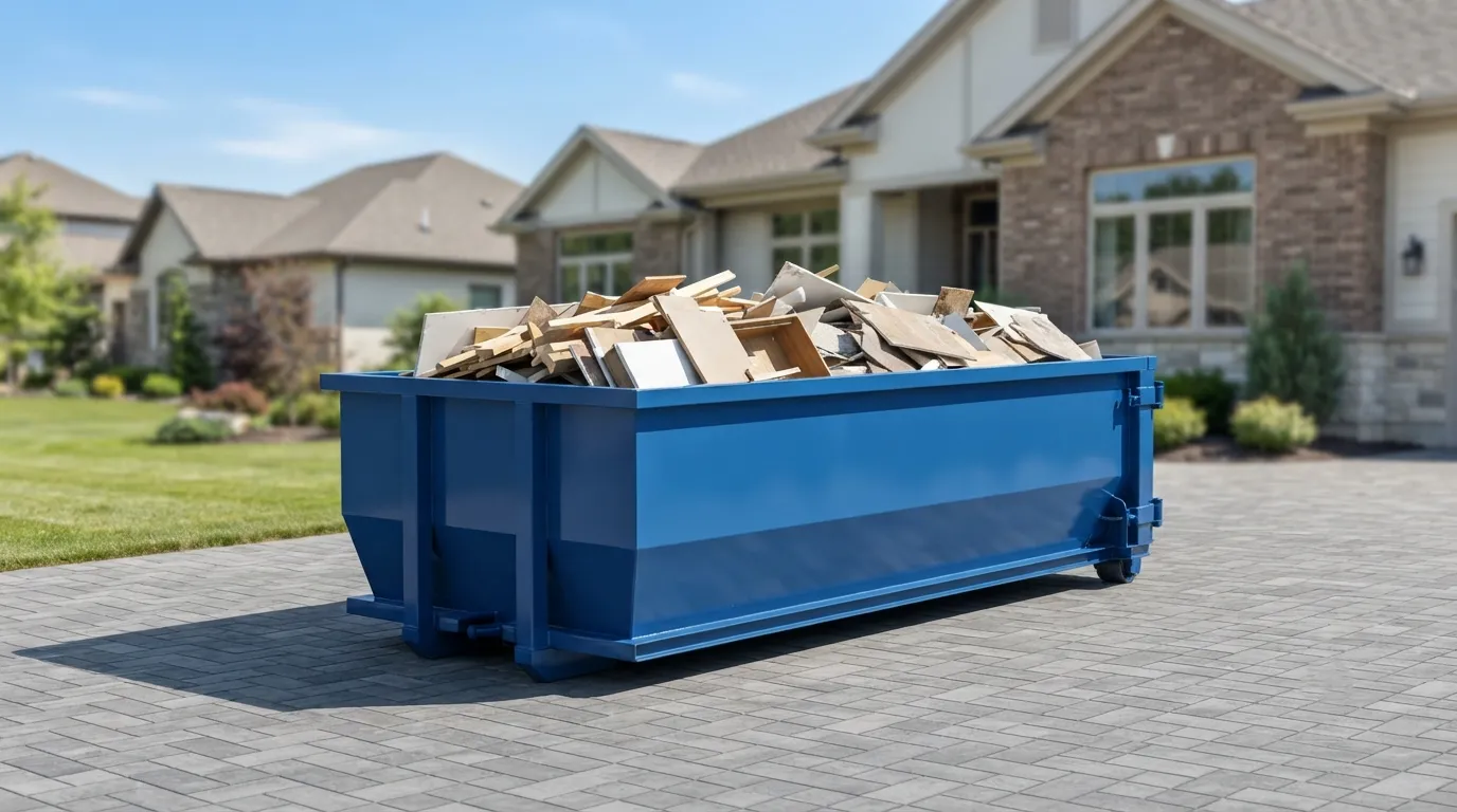 20 yard dumpster rental from our West Palm Beach fleet